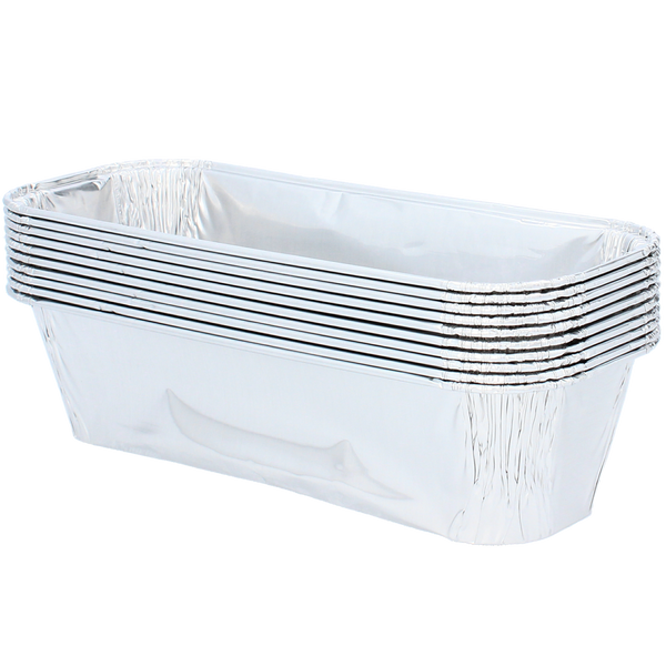 SET OF 10 ALUMINUM MOLDS 24X10X6CM