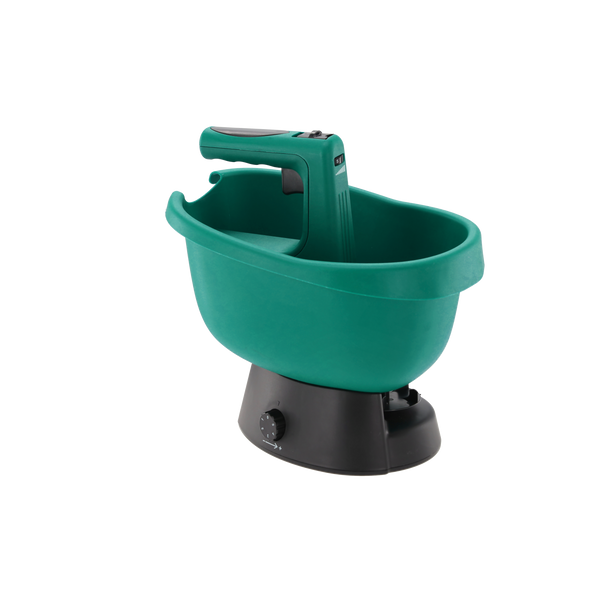 BATTERY-POWERED GARDEN SPREADER 3L