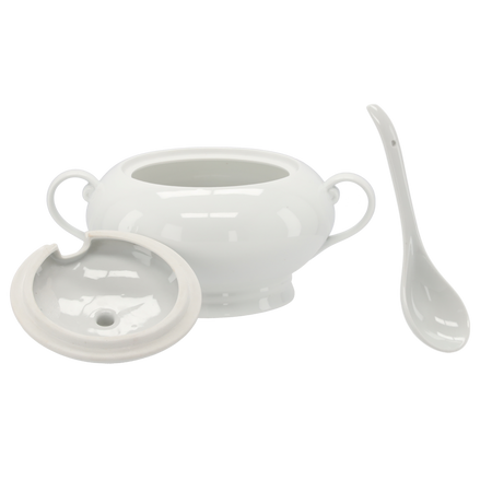 MÍSA PORCELÁNOVÁ 2L S LŽÍCÍ  *6493