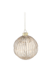 GLASS BAUBLE - STYLE BAROQUE 8 CM