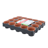 SET OF 20 SEEDLING POTS DIAMETER 6 CM