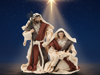 FIGURĂ DE CRĂCIUN FAMILIA SFÂNTA ÎNĂLȚIME 20 CM *6424