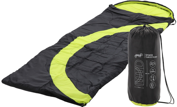 Turistický spací pytel 200 x 75 cm mix farieb *9356