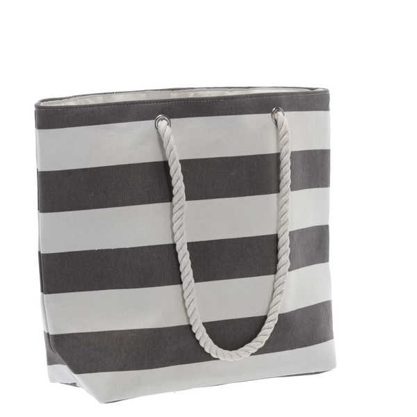 TORBA PLAŻOWA 48 x 36 CM PASKI MIX KOLORÓW *4663