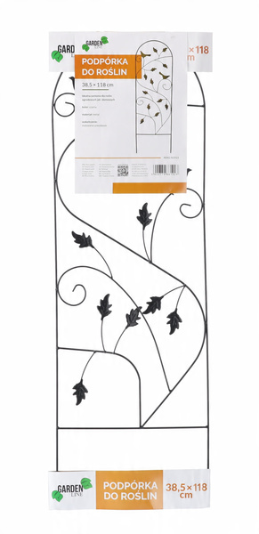 Grid / support for plants 38.5 x 118 cm black