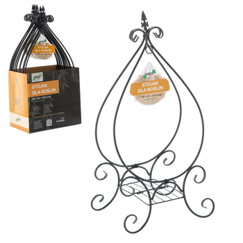 PLANT STAND 49 x 34 x 101,5 CM BLACK