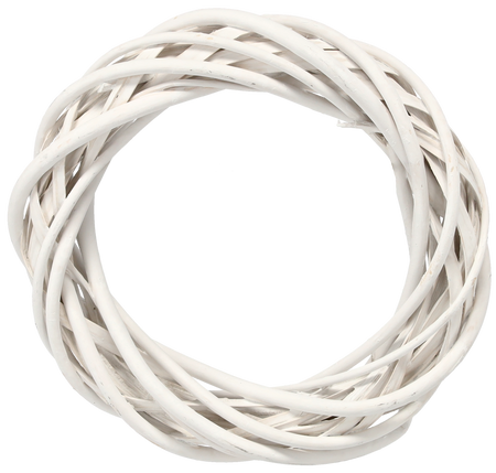 WIANEK WIKLINOWY 20 CM BIAŁY / SZARY *9340
