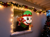 INFLATABLE ELF FOR WINDOW LED 90 CM