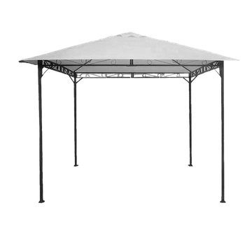 GARDEN PAVILION GREY 3 X 3M 3 X 3 X H2.55M