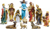 SET FIGURI DE CRĂCIUN 11 BUC. până la 80 CM polyresin *0503