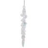 ORNAMENT DE CRĂCIUN SOPL OPALIZAT 15 CM *5911