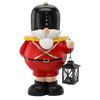 CHRISTMAS FIGURINE - LEAD SOLDIER WITH A LANTERN