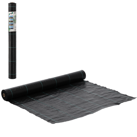 BLACK AGROTEXTILE 1.1 x 100 M 70 g/m2