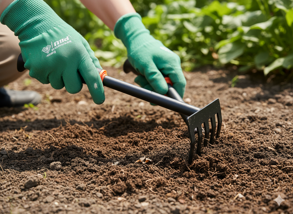 GARDEN RAKES 28.5 x 8.7CM BLACK