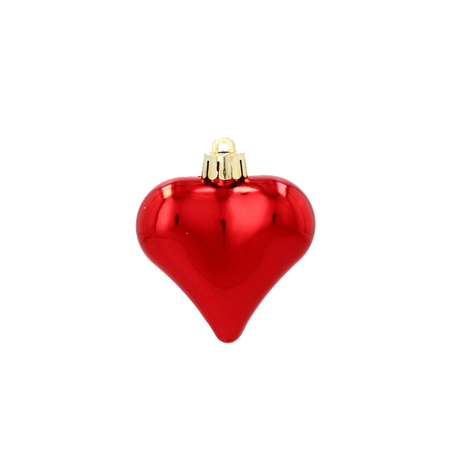 SET OF 19 BAUBLES RED/GOLD/SILVER