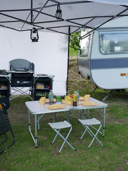 SET TOURIST (TABLE + 4 CHAIRS) 120 x 60 x 70 CM*8211