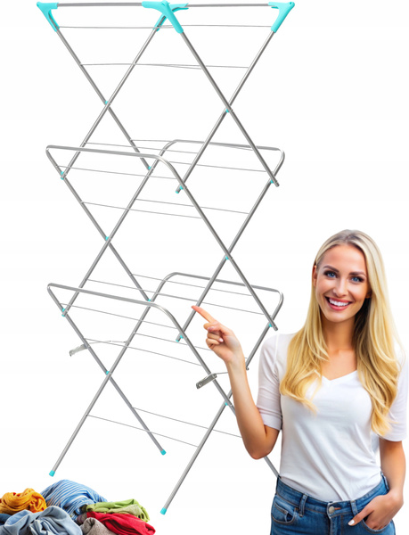 SUSZARKA DO BIELIZNY "CAMILLA" 62 x 51 wys. 136,5 CM *1372