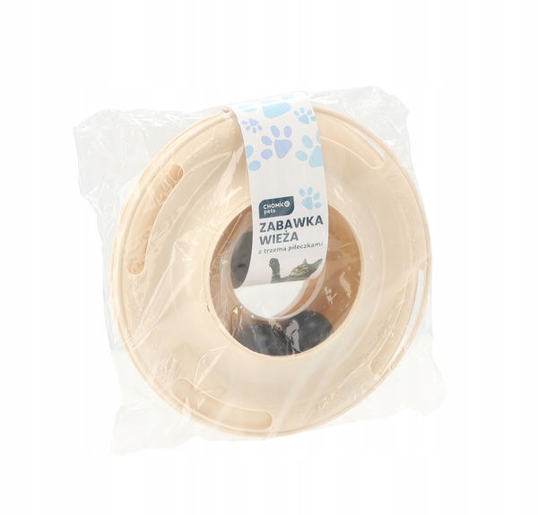 JUCĂRIE PENTRU PISICĂ TURN CU BILE 25 X 13 CM *9776