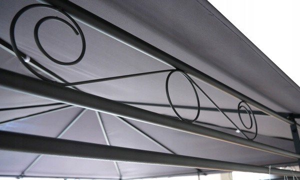 ŠEDÝ ZÁHRADNÍ PAVILON 3 X 3M 3 x 3 x H2.55m *5736