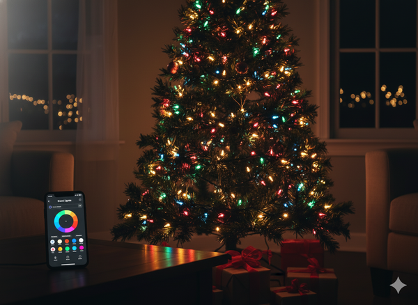 LED SMART LIGHTS 100L MULTICOLOR, USB, L: 10 + 0,6 M