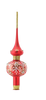 RED CHRISTMAS TREE TOPPER