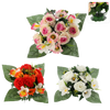 BUCURI ARTIFICIALE DE FLORI PIVNIȚĂ 25 x 32 x 32 CM MIX DE CULORI ambalaj=12 buc *2935