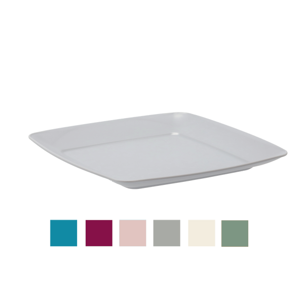 SQUARE DESSERT PLATE 20CM