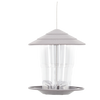 HANGING PLASTIC BIRD FEEDER 16.5 X 16.5 X 19 CM