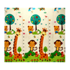 DVOJITÁ VZDELÁVACIA PODLOŽKA 180x200x1 CM SKLÁDACIA ZVIERATÁ-ČÍSLA + TAŠKA *4367