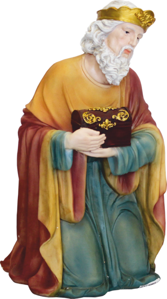 KPL. FIGUR BOŽÍHO NAROZENÍ 12 EL. 80 CM