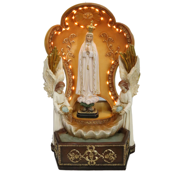 FONTANNA MATKA BOSKA FATIMSKA 40,5 X 30,5 X 61 CM LED *2107