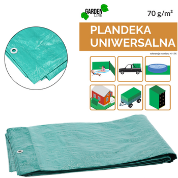 PLÁTENKA 2 x 3 M (+/- 5%) 70GSM 3%UV ZELENÁ *4126