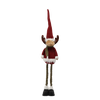 HOLIDAY REINDEER WITH ADJUSTABLE LEGS 90 - 138 CM RED