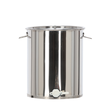 ODSTOJNIK 60 L Z PLASTIKOWYM ZAWOREM, POKRYWĄ I UCHWYTAMI *1390