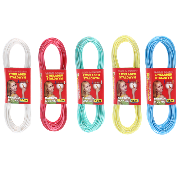 STEEL INSERT LAUNDRY LINE 15M