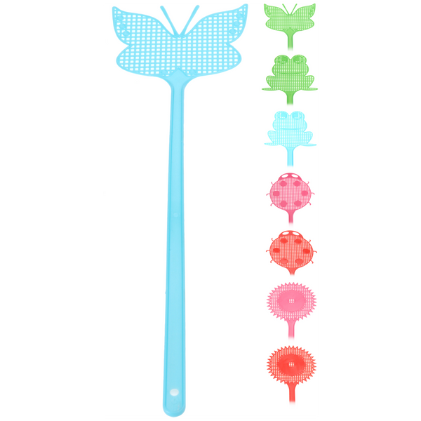 FLY SWATTER MIX COLORS PACK=100 PCS