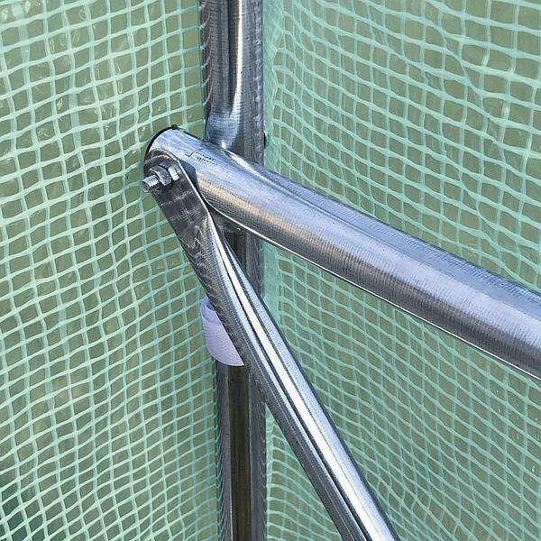 Garden tunnel rack 3-segment 4 x 2.5m