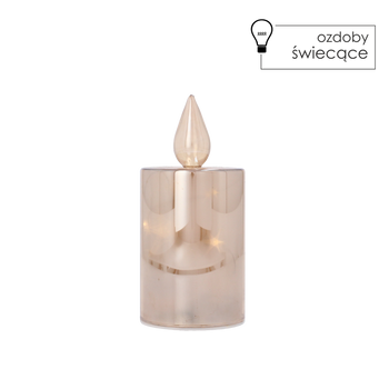 LED CANDLE WHITE 7*15 CM