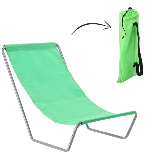 GARDEN LOUNGER 98 X 50 CM GREEN
