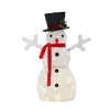 CHRISTMAS DECORATION - LED SNOWMAN 72 CM WHITE