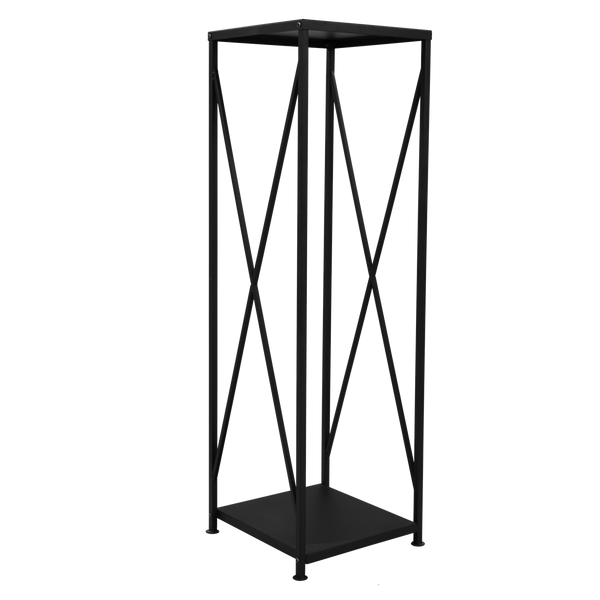 METALOWY STOJAK NA DREWNO OPAŁOWE 34X34X111CM *5875