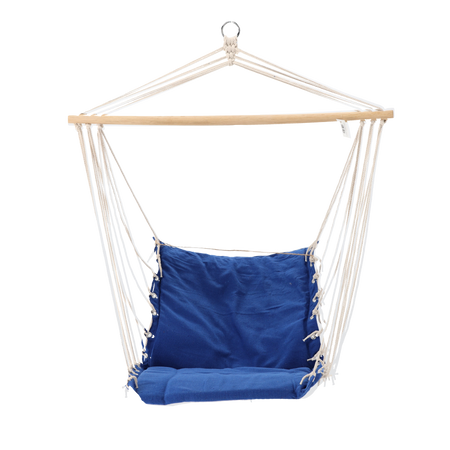 HAMAC - BALANSOAR - SCAUNUL BRAZILIAN PENDUL 60x120x130cm ALBASTRU ÎNTUNECAT *3388