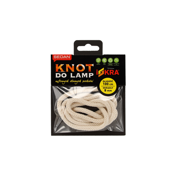 KNOT DO LAMP NAFTOWYCH OKRĄGŁY -8mm*0697