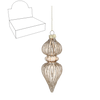 GLASS BAUBLE - STYLE BAROQUE