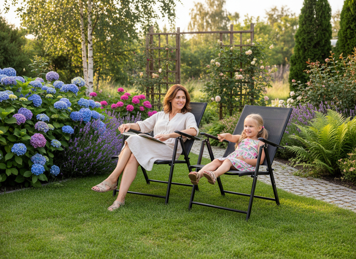 KRZESŁO OGRODOWE SKŁADANE STALOWE 66 x 53 x 107 CM CZARNE pol_pl_KRZESLO-OGRODOWE-SKLADANE-STALOWE-66-x-53-x-107-CM-CZARNE-353_8