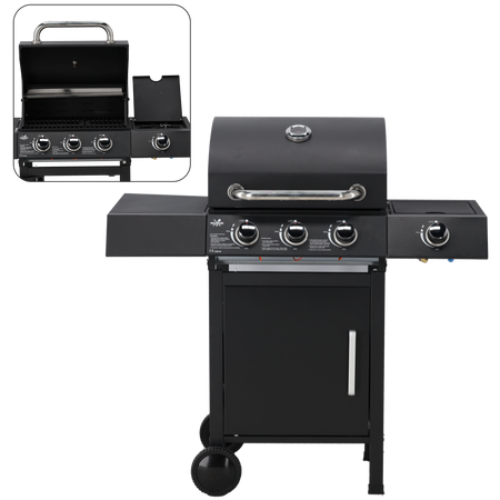 GRIL GAZOVÝ 3+1 S REDUKTOROM 10,3kW *8069