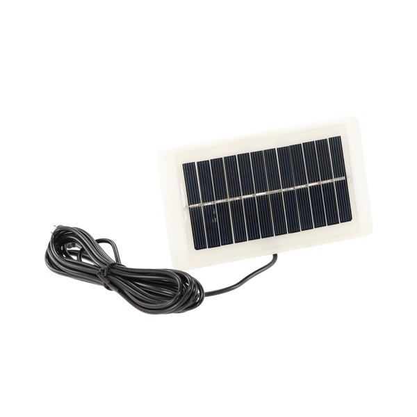 SOLÁRNA LAMPA 7,6 x 7,6 x 14,6 CM LED ŽIAROVKA STUDENÁ BIELA *6155