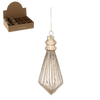 GLASS BAUBLE - STYLE BAROQUE