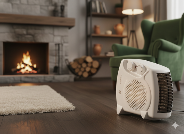 ELEKTRICKÝ TERMOVENTILÁTOR / BIELA FARELKA 2000W *3018