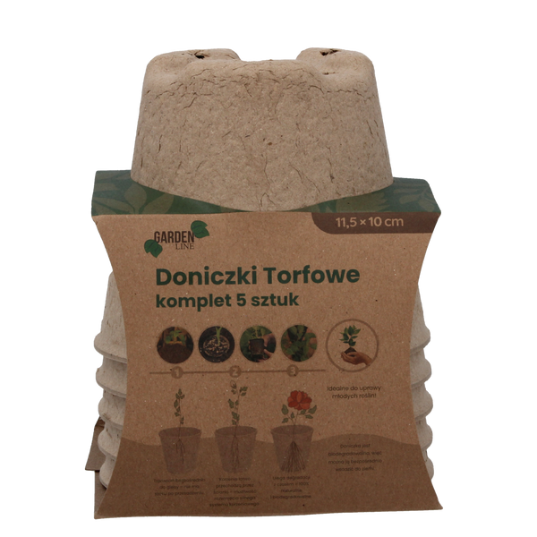 KPL.5 KS RAŠELINOVÝCH KÚMOV 11,5 x 10 CM